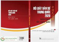 Bộ Luật Dân Sự Trung Quốc 2020 - Bản Dịch Và Lược Giải Pdf