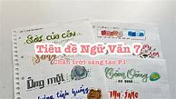 Đề Văn Lớp 7 Chân Trời Sáng Tạo